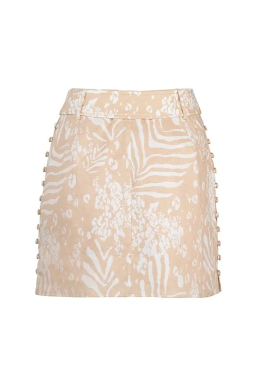 Outlet SABO Sakura Linen Skirt
