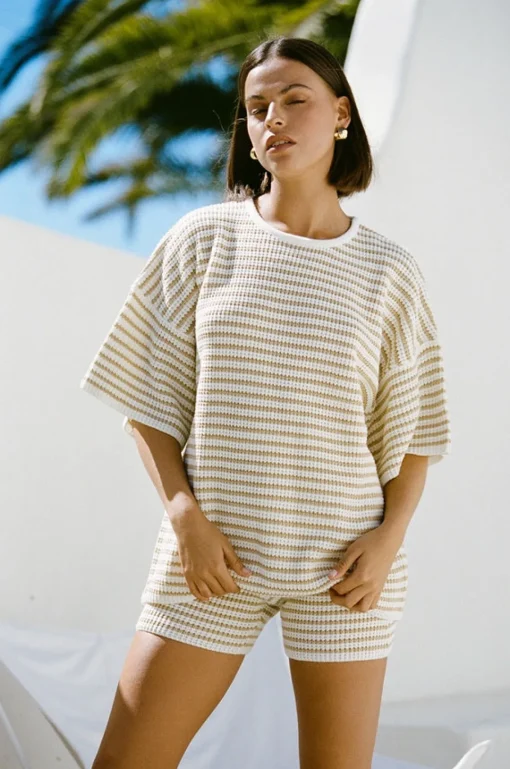 Outlet SABO Samia Shorts-Stripe