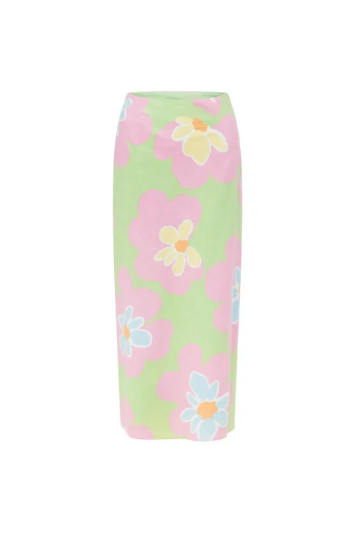 Sale SABO Samira Midi Skirt-Hana Green