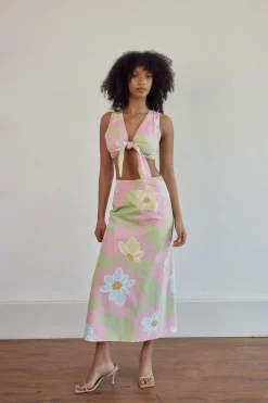 Sale SABO Samira Midi Skirt-Hana Green
