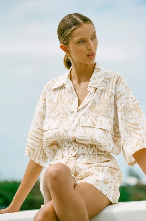 Flash Sale SABO Sicily Linen Shorts