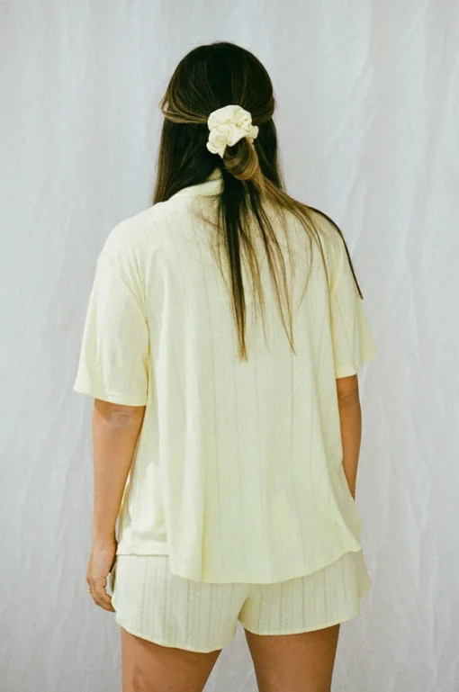 Flash Sale SABO Siesta Pj Shorts-Lemon