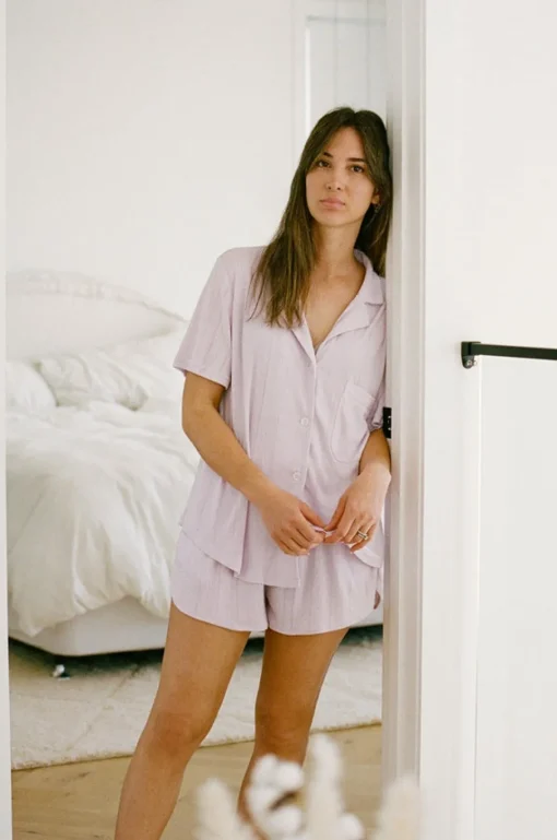 Online SABO Siesta Pj Shorts-Lilac