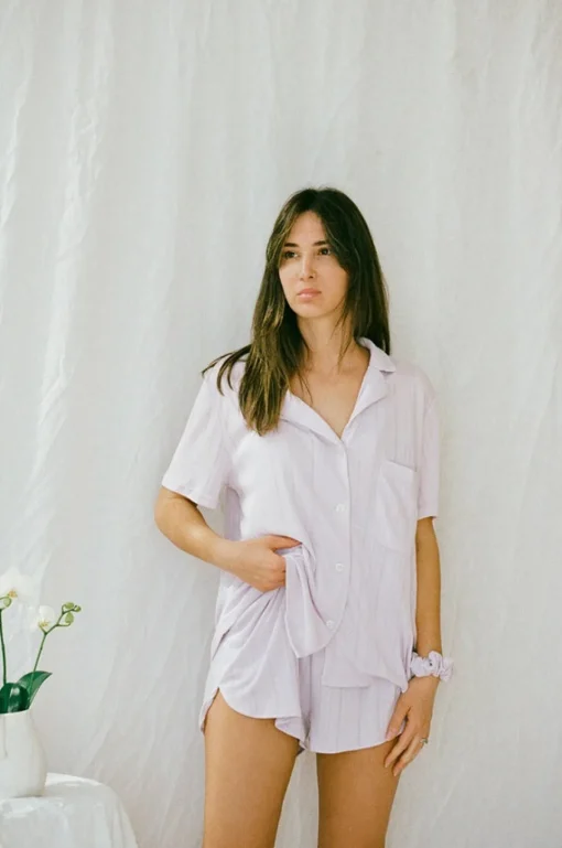 Online SABO Siesta Pj Shorts-Lilac