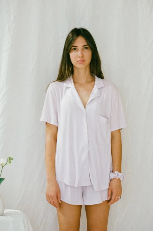 Online SABO Siesta Pj Shorts-Lilac
