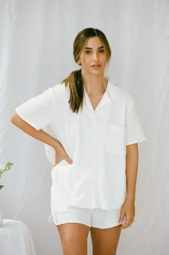 Clearance SABO Siesta Pj Top-Waffle