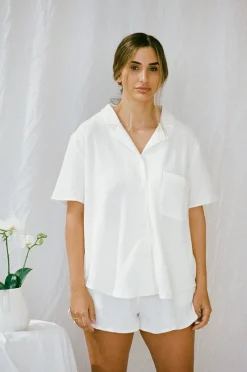 Clearance SABO Siesta Pj Top-Waffle
