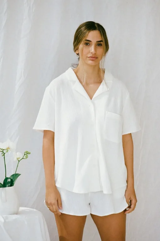 Clearance SABO Siesta Pj Top-Waffle