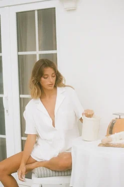 Clearance SABO Siesta Pj Top-Waffle