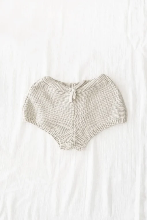 Best Sale SABO Slate Mini Knit Shorts