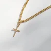 Discount SABO Stone Cross Necklace