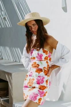 Fashion SABO Strapless Aziza Dress