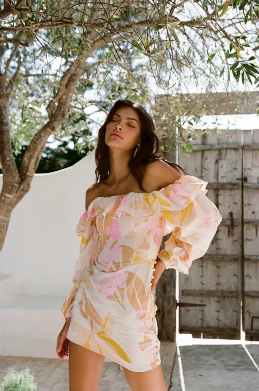 Outlet SABO Suza Off Shoulder Dress