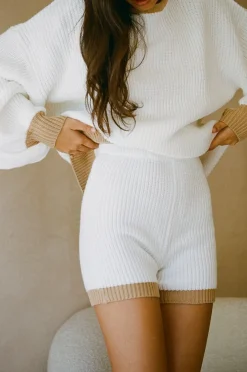 Cheap SABO Taleigh Knit Shorts