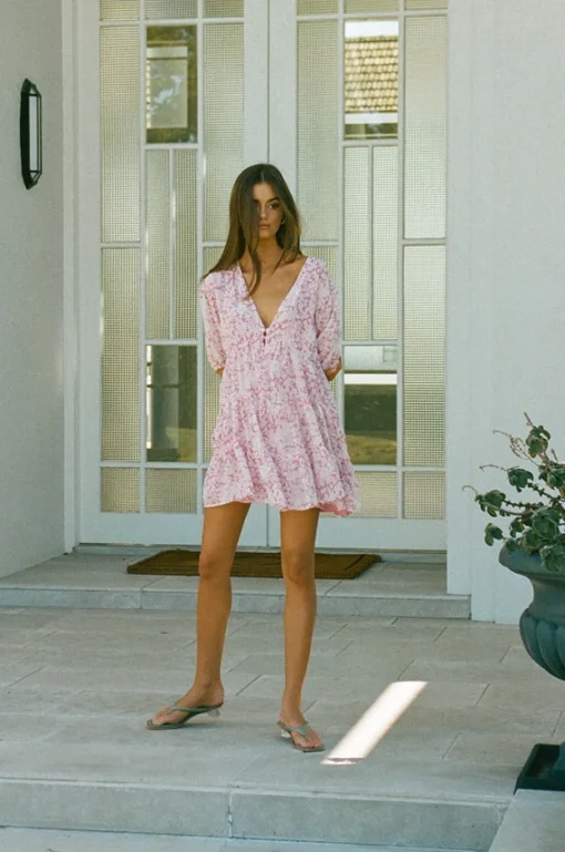 Cheap SABO Tarelle Dress-Pink