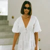 Hot SABO Tarelle Dress-White