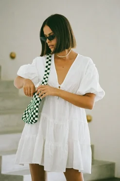 Hot SABO Tarelle Dress-White