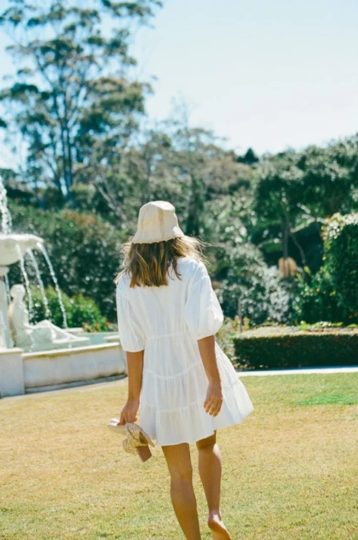 Hot SABO Tarelle Dress-White
