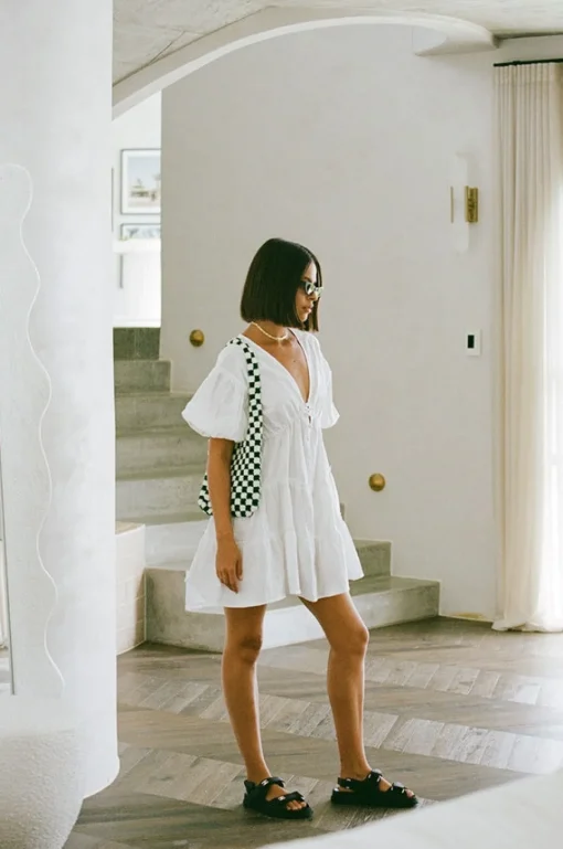 Hot SABO Tarelle Dress-White