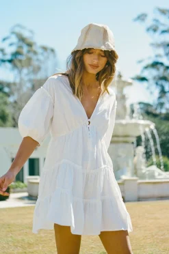 Hot SABO Tarelle Dress-White