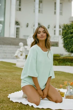 Fashion SABO Telisa Shorts-Mint