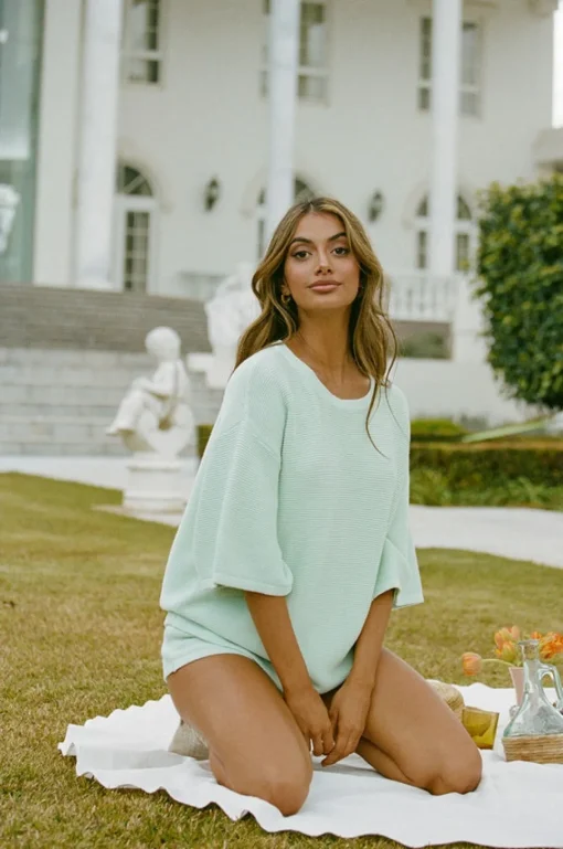 Fashion SABO Telisa Shorts-Mint