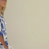 Cheap SABO Thessy Top-Blue Leaf