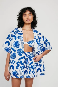Cheap SABO Thessy Top-Blue Leaf