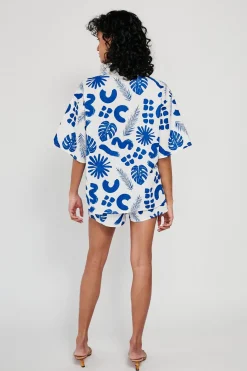Cheap SABO Thessy Top-Blue Leaf