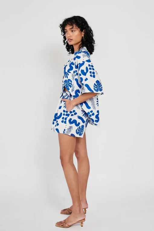 Cheap SABO Thessy Top-Blue Leaf