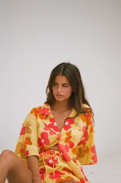 Best Sale SABO Thessy Top-Romance Floral