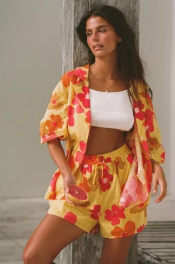Best Sale SABO Thessy Top-Romance Floral