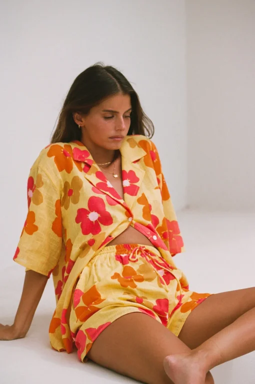 Best Sale SABO Thessy Top-Romance Floral