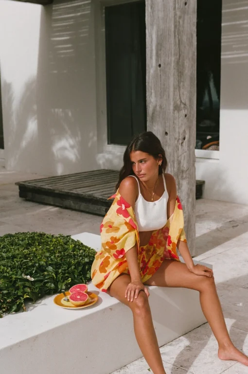 Best Sale SABO Thessy Top-Romance Floral