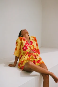 Best Sale SABO Thessy Top-Romance Floral