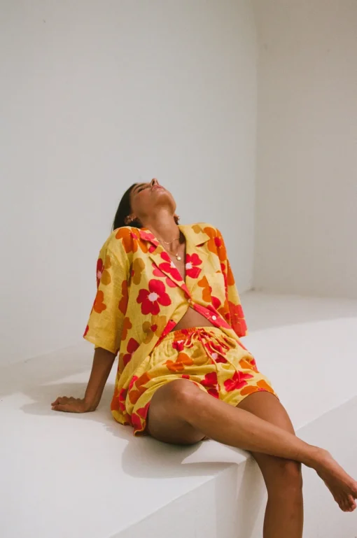 Best Sale SABO Thessy Top-Romance Floral