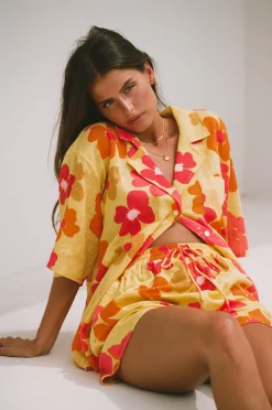 Best Sale SABO Thessy Top-Romance Floral