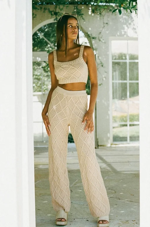 Shop SABO Venti Knit Top-Tan