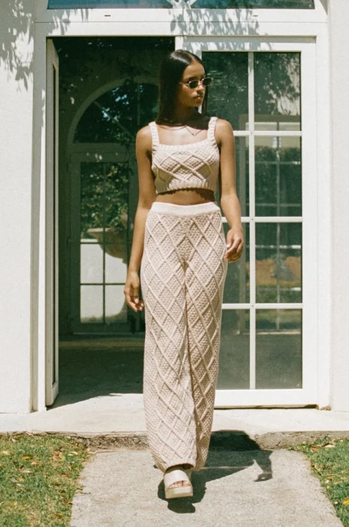 Shop SABO Venti Knit Top-Tan