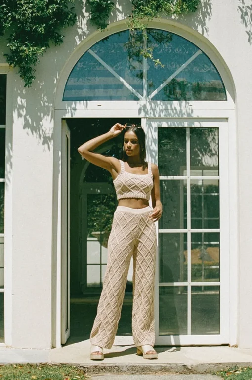 Shop SABO Venti Knit Top-Tan