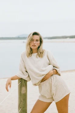 Best Sale SABO Wanderer Tee-Tan Cord