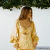 Fashion SABO Zayda Puff Dress
