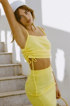 Cheap SABO Zendaya Drawstring Top