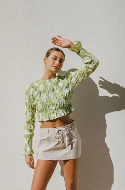 Shop SABO Ziah Shirred Top