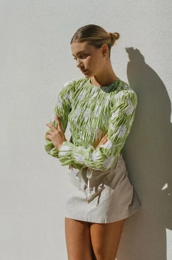 Shop SABO Ziah Shirred Top