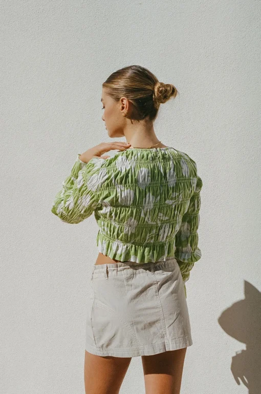 Shop SABO Ziah Shirred Top