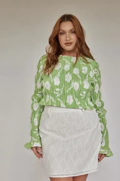 Shop SABO Ziah Shirred Top
