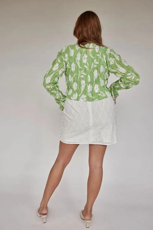 Shop SABO Ziah Shirred Top